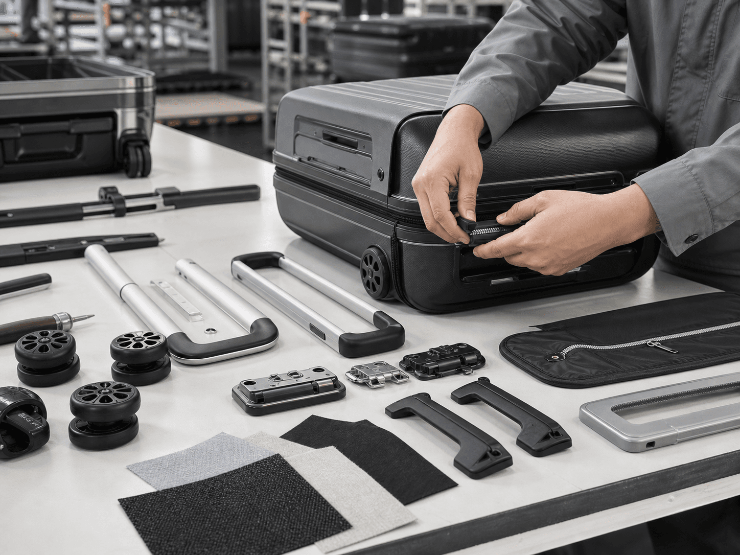 Bag component inspection and OEM material discussion